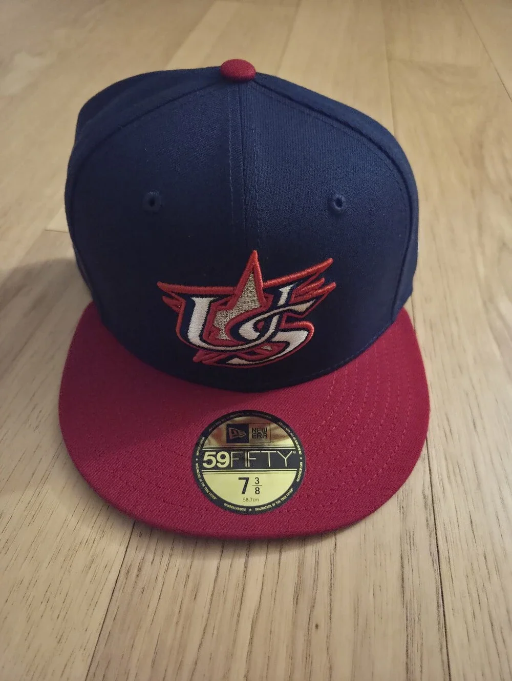 New Era Team USA World Baseball Classic Fitted Cap Size 7 3/8 NWT